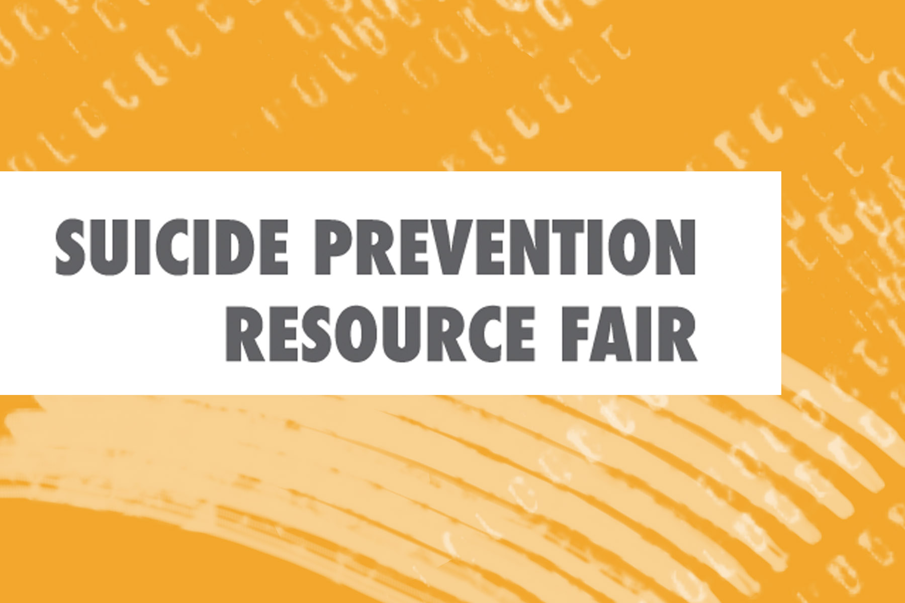 Project Hero attends Suicide Prevention Resource Fair